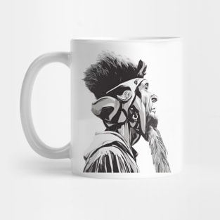 Native faceless man Mug